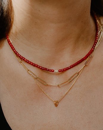 Choker Red Coral, LUMI COSI