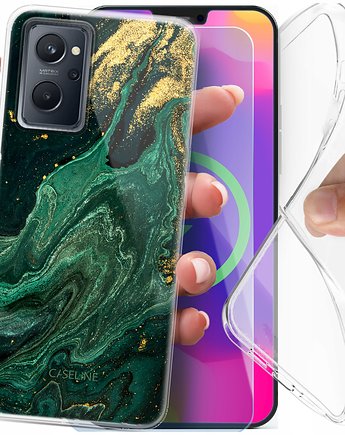 Etui slim clear do Realme 9i Oppo A76 Oppo A36 i wzory do wyboru + szkło 9H, OSOBY - Prezent dla koleżanki