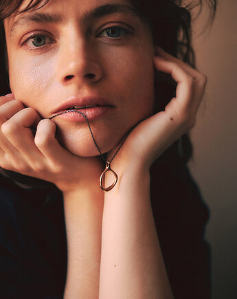 SANDRO empty / copper necklace, Filimoniuk