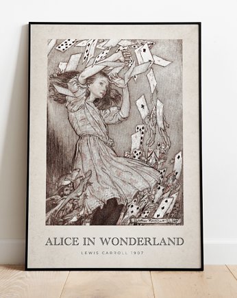 Plakat Vintage ALICE IN WONDERLAND, Storelia