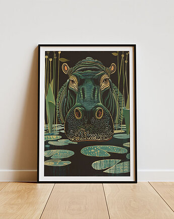 Plakat - Hippo
