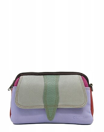 Torebka damska skórzana kolorowa pojemna zero waste ze skrawków OLIVKA, Olivka Warsaw