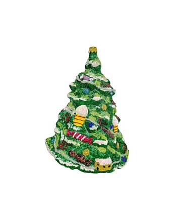 Bombka choinkowa: Duża zielona choinka z ozdobami, Syn Bombkarza