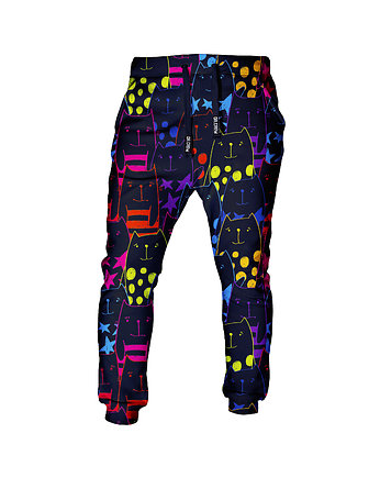 Damskie Spodnie Fullprint DR.CROW Koty, DrCrow