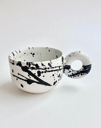 Filiżanka White and black/150ml/ z serii Good Vibes CCLTV, Handverk