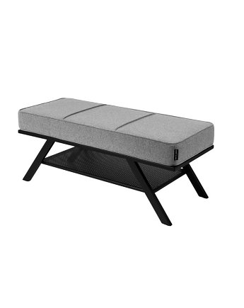 Ławka Tapicerowana Industrialna Hamilton 2805 LGM-276, EMRA WOOD DESIGN