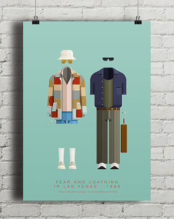 Plakat Las Vegas Parano, minimalmill