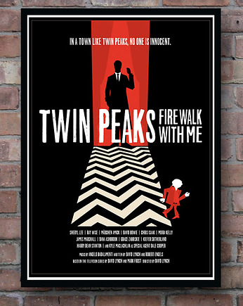 Plakat Twin Peaks, minimalmill