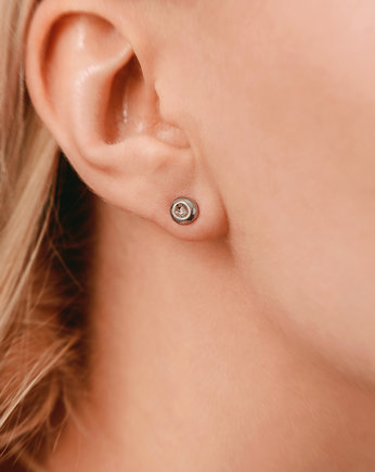 Kolczyki srebrne Kluski Śląskie mini, Hetman Jewelry