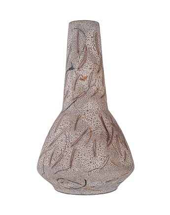 Wazon ceramiczny boho, niemiecki design, lata 60, produkcja: Niemcy, Przetwory design