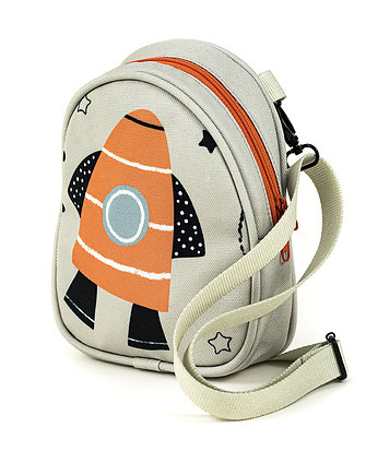 Mała torebka dziecięca rakieta kosmiczna, Shellbag