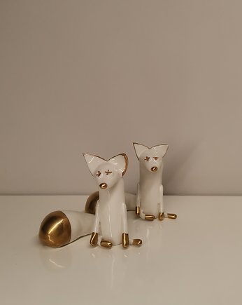 Porcelanowy Lisek dla Oli, Pangzi Ceramics