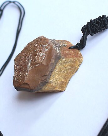 TYGRYSIE OKO surowy wisior amulet, KEIT