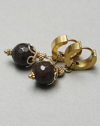 Alloys Collection - Bronzyt - kolczyki /18.11.25/, KiKa pracownia