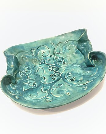 Duża patera ceramiczna na owoce., maticeramika