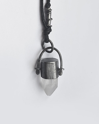 SREBRO Kryształ górski - naszyjnik Q25101, RA