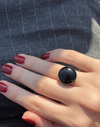 Pierścionek z wymiennym oczkiem, funkyandchic