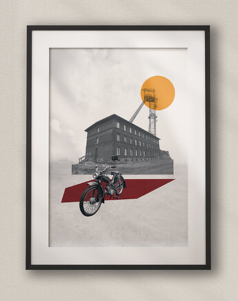 Plakat Śląsk - Kolaż Fine Art - Dekoracja Ścienna Do Salonu, DAPIDOKA