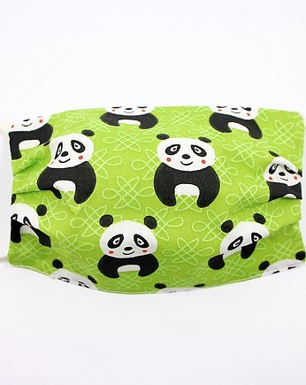 Maska ochronna maseczka bawełniana Panda, RękaProduction