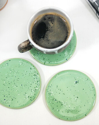 Ceramiczne podkładki na stół, 10FingersArt
