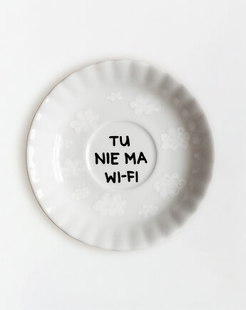 Talerz na ścianę - tu nie ma wi-fi, EMPE artstudio