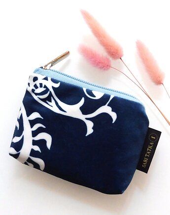 Portfel card holder Granatowy, sabi tatka