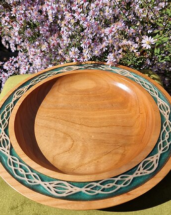 Talerz Elfów w kolorze morskiej zieleni, Fairytalewood