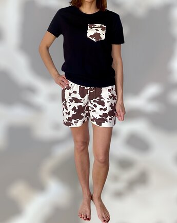 Piżama Unisex bawełniana w krowe, HisOutfit