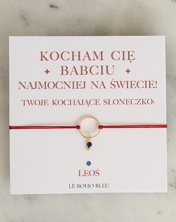 Dla Babci - Kamienie Urodzeniowe Wnucząt, Le Boho Bleu