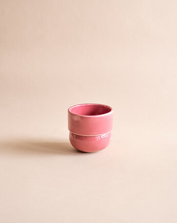 Osłonka Runo RÓŻ CIEMNY (mini) Ø 9,5cm, FORMY PROSTE