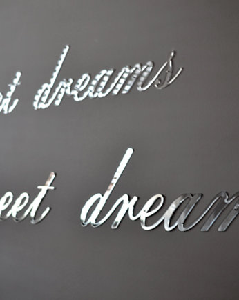...sweet dreams, felt label