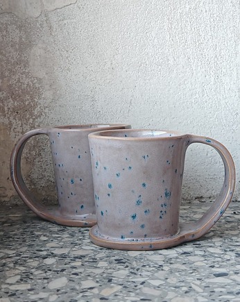 Dwa kubeczki różowo-niebieskie, MOM S HANDMADE