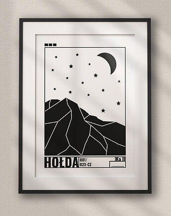 Plakat Hołda Górny Śląsk - Kolaż Fine Art - Dekoracja Ścienna Do Salonu, DAPIDOKA