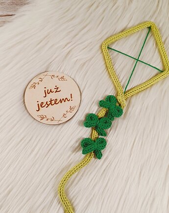 Latawiec - ozdoba z włóczki do pokoju dziecka, Włóczkopis