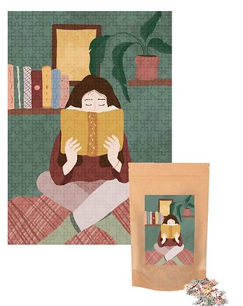 MUNO Puzzle Home Alone by Ola Kryngiert 500 w eco woreczku, MUNO puzzle