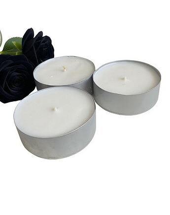 XXL Black Opium 3 szt. tealight 105g wosk sojowy (dostępne inne zapachy), Coccola JEWELLERY