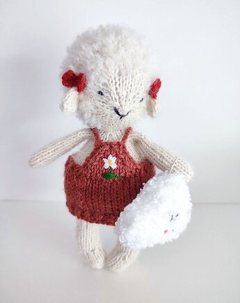 Przytulanka owieczka, Magic Knitt