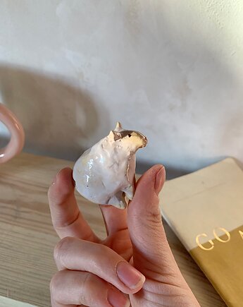 Ceramiczna Figurka Owieczka Kolekcjonerskie Miniaturowe Figurki Owca Desk Buddy, Maison Fragile
