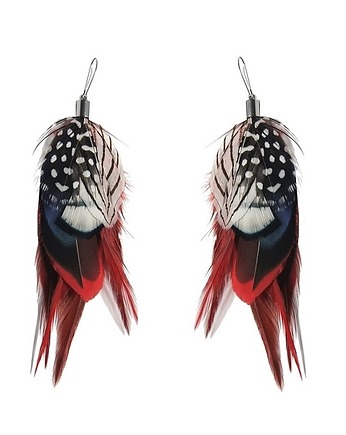 Kolczyki z piórami avem, Ajdacho