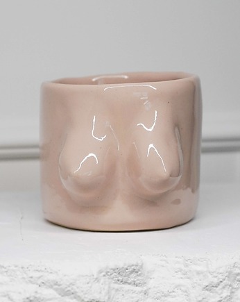 Czarka BOOBS 300 ml, rel ceramic