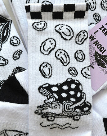 Skarpetki Sportowe Shrooms, DONT NEED NO SAMURAI