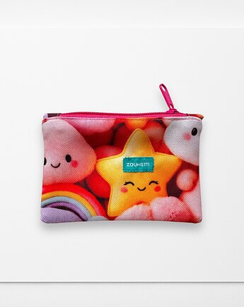 Portfelik mini - pluszaki kolorowe, Zdunetti