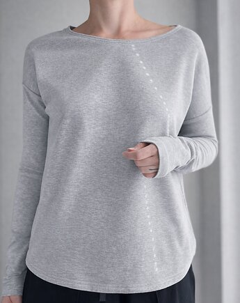 Gruby Wąski rękaw Szary, ONE MUG A DAY