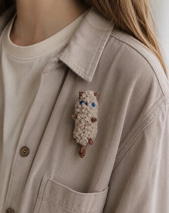 Broszka kotek Orzeszek, Not only cute crafts