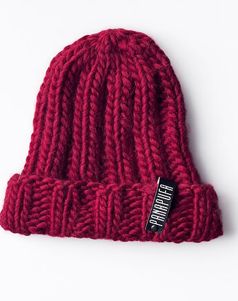 100% merino Czapka Beanie, PANAPUFA