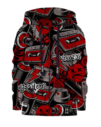 Bluza Zamek Dziewczynka DR.CROW Graffiti Spray, DrCrow