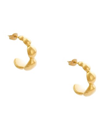 Kolczyki półkoła łezki, Kulka Bransoletki