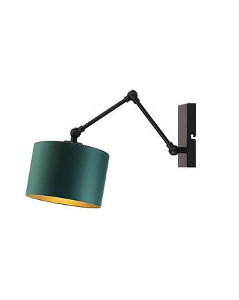 Regulowany kinkiet do sypialni w stylu urban jungle TULON GOLD, LYSNE