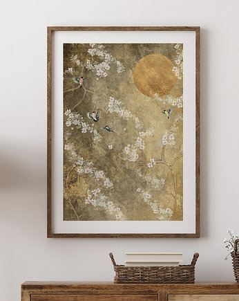 Plakat Chinoiserie Gold, LeChart