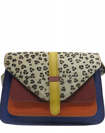 Torebka damska klasyczna elegancka skórzana na ramię pasek OLIVKA, Olivka Warsaw